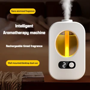 Diffuseur Huiles Essentielles LED – Humidificateur & Ambiance Relaxante